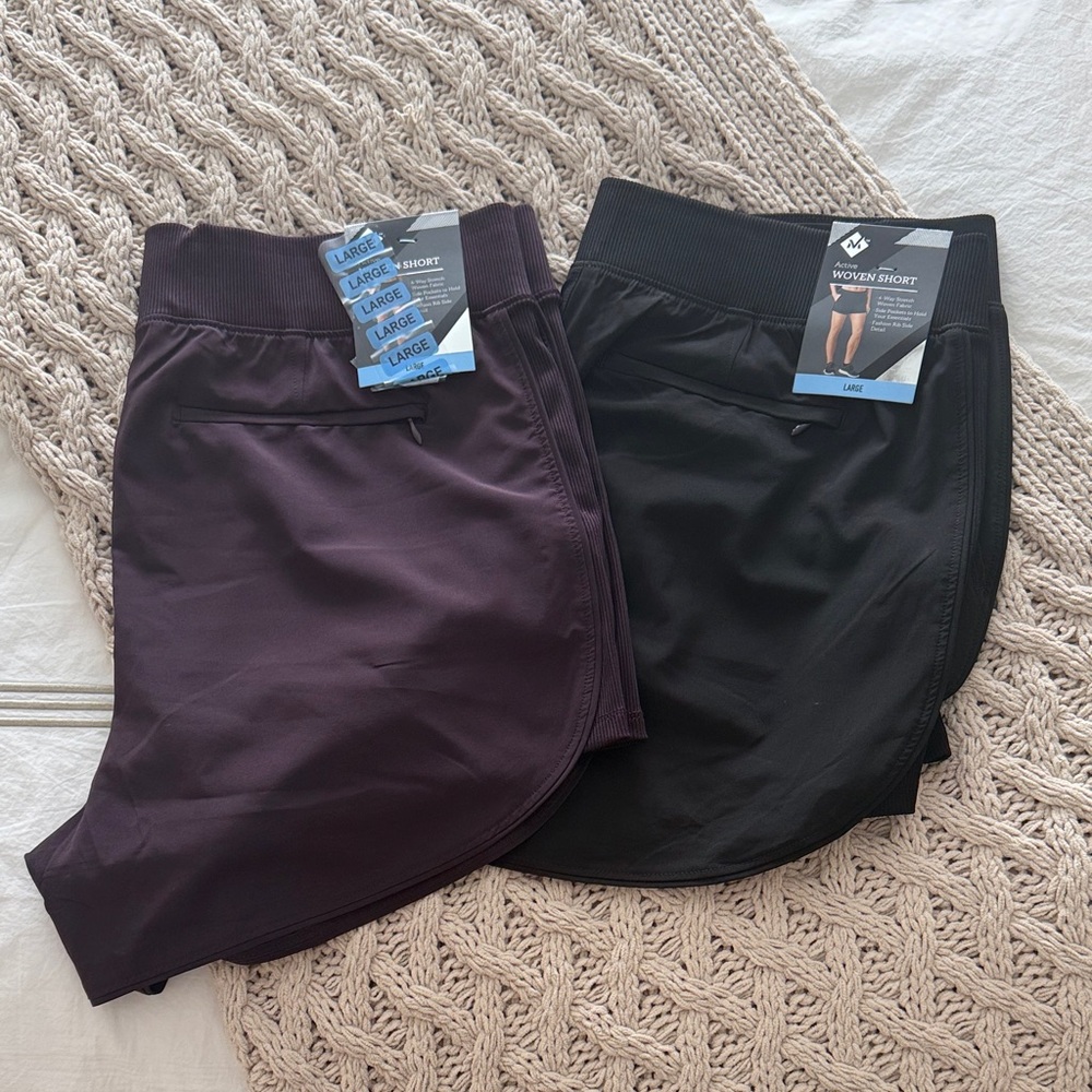 Women’s Athletic Shorts Bundle NWT Large